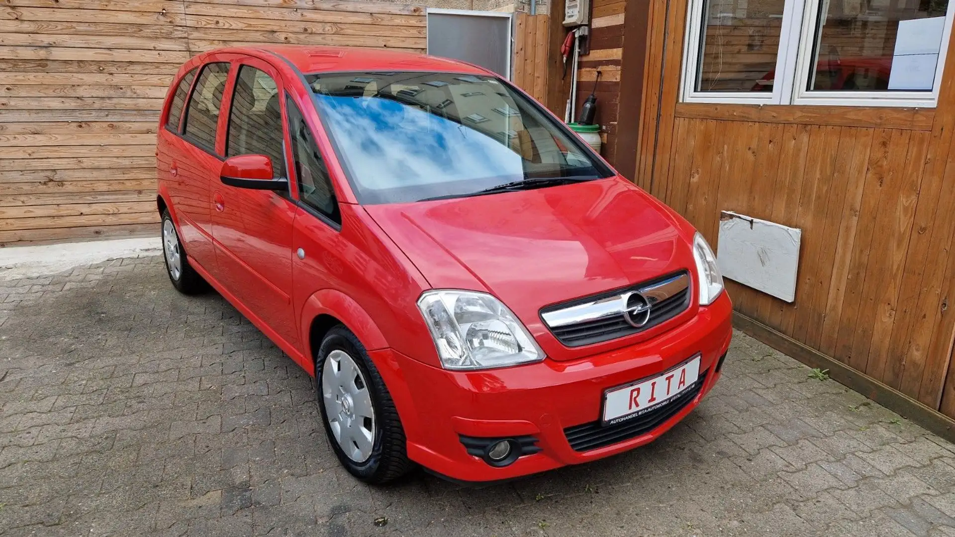 Opel Meriva 1.6 Automatik, Klima, Isofix, PDC Rot - 1