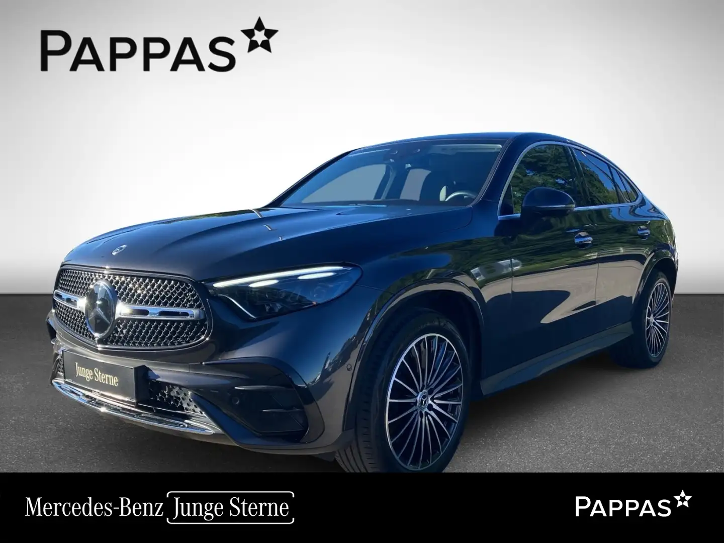 Mercedes-Benz GLC 300 d e 4MATIC Coupé Totw LED Distr PTS Cam Grau - 1