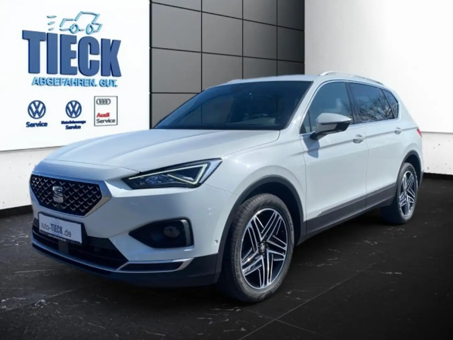SEAT Tarraco 2.0 TDI 140 kW DSG 4Drive Leder Navi AHK Klima Bianco - 2