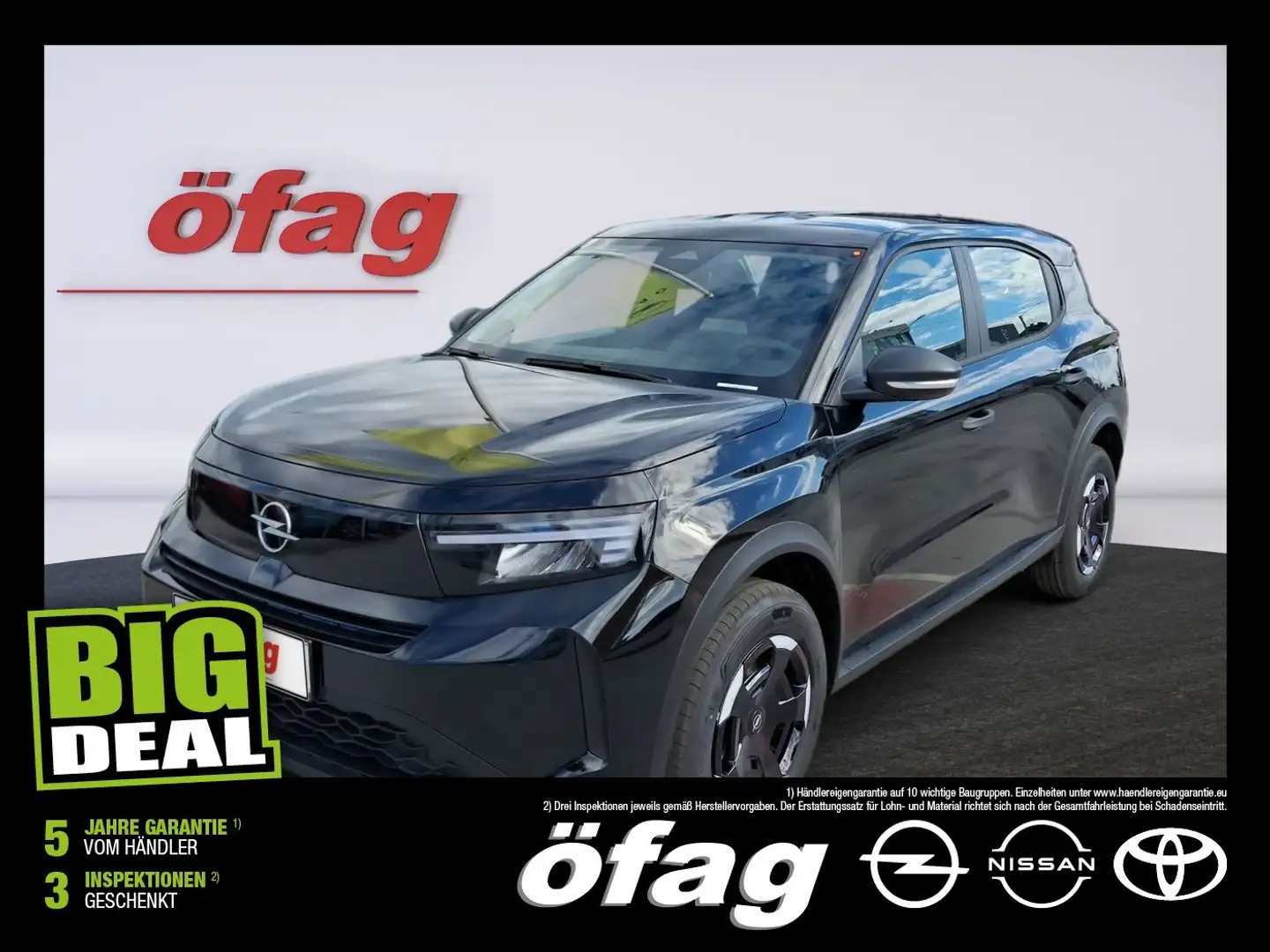 Opel Frontera 1.2 Edition W LED+Navi+SHZ+Winterp.+PDC Schwarz - 1