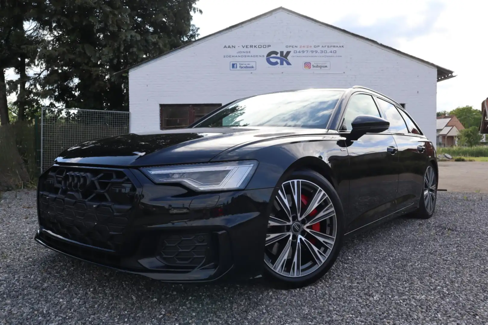 Audi A6 A6 Avant 55 TFSIe Quattro S-line Competition 367pk Noir - 2