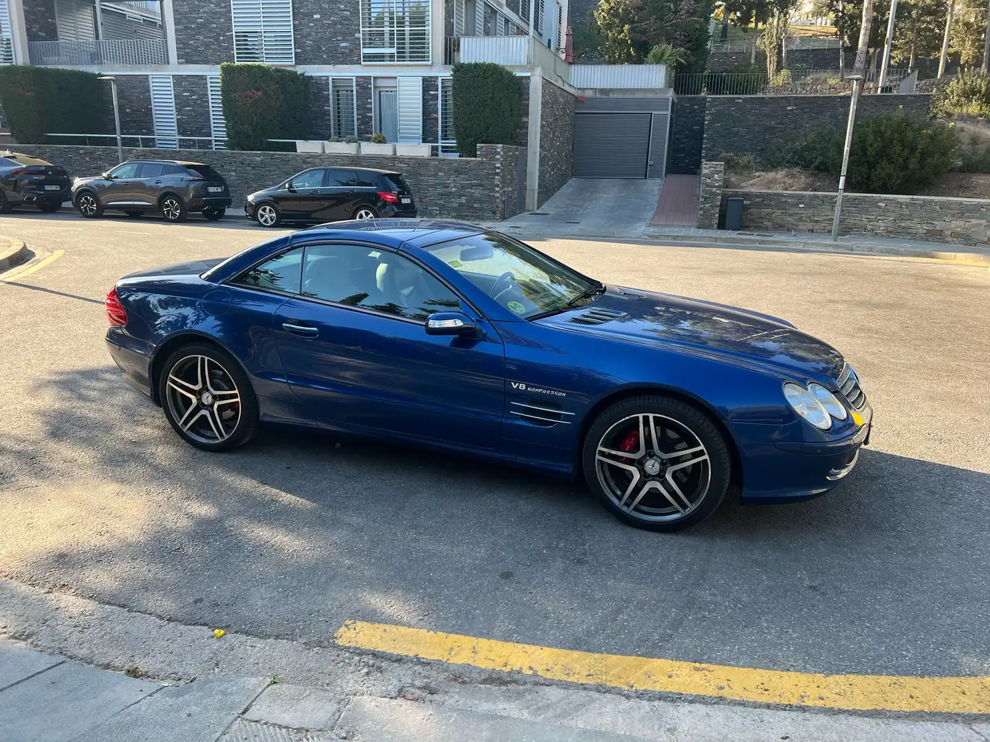 Mercedes-Benz SL 500 Aut. Blue - 2