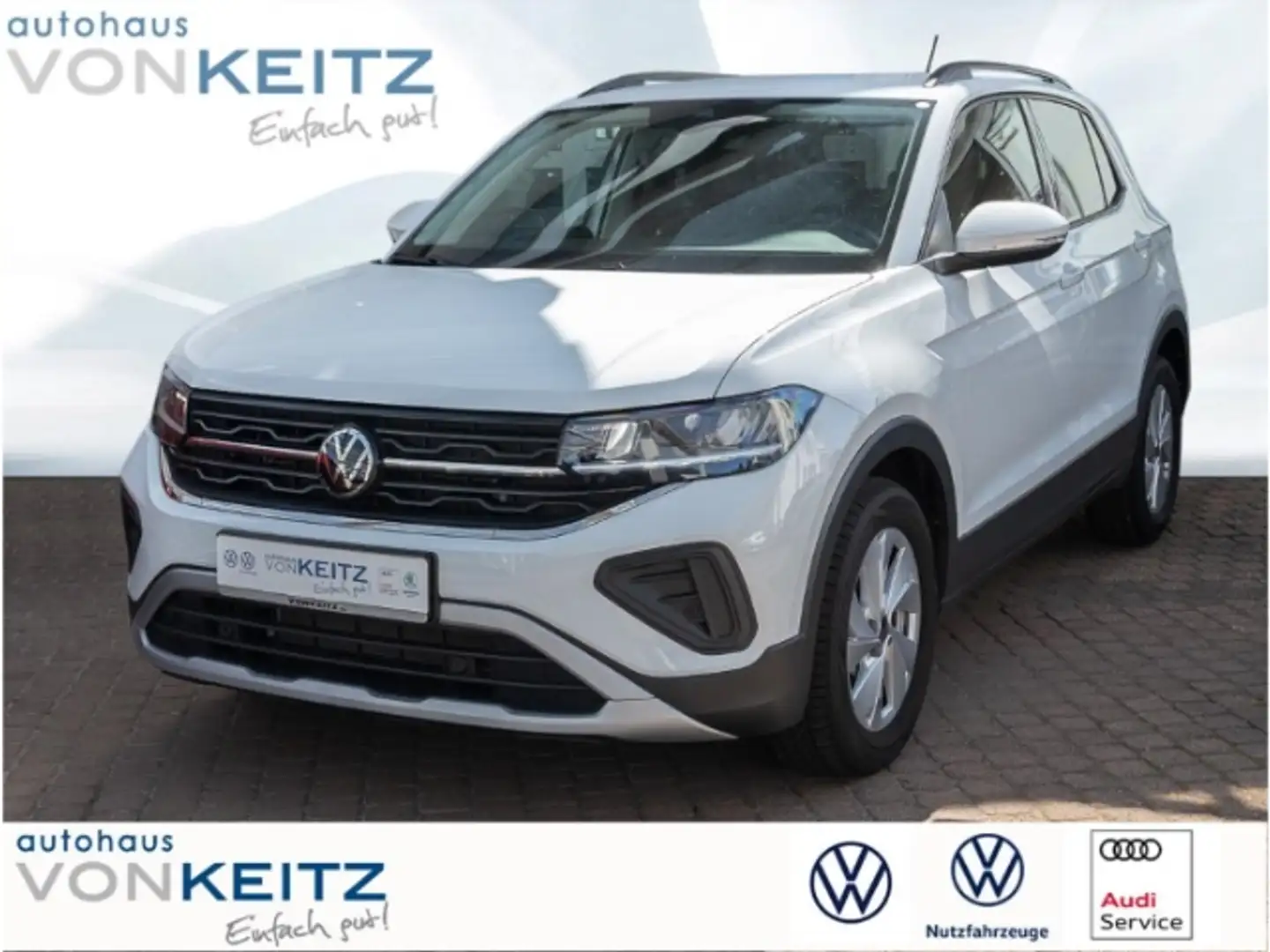 Volkswagen T-Cross Life EU6e 1.0 TSI DSG Blanc - 1