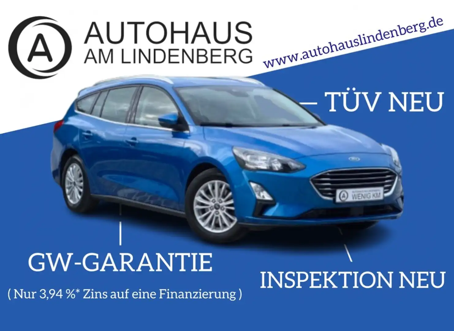 Ford Focus Turnier Titanium*ACC*NAVI*LED*SHZ*R-KAM*AH - 1