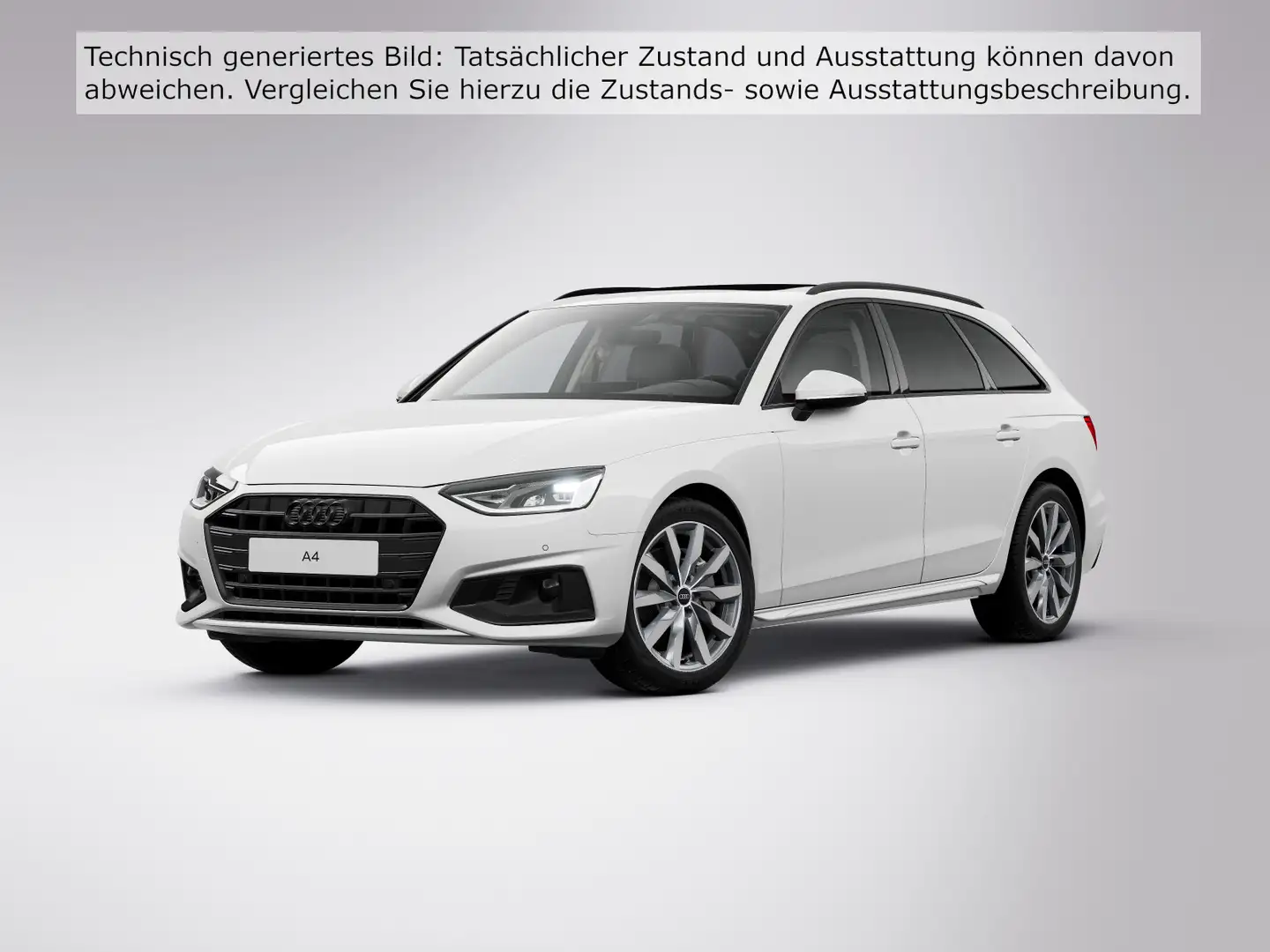 Audi A4 advanced Black 40 TDI 18 LED NAVI+ PANO Weiß - 2