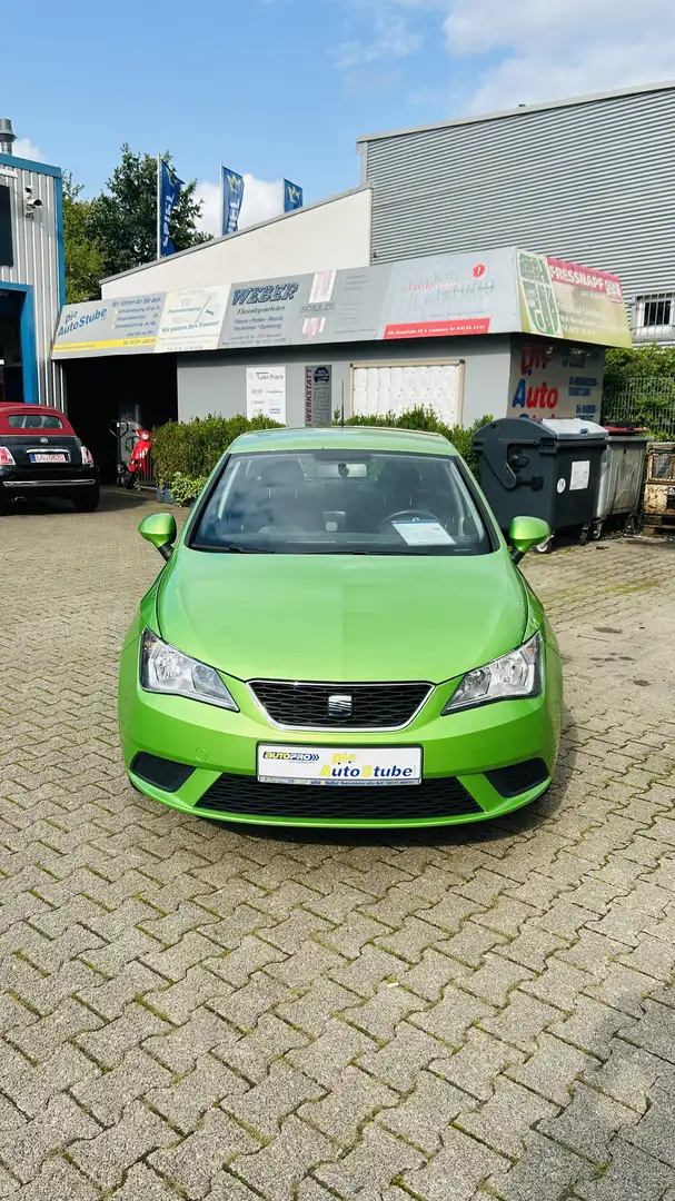 SEAT Ibiza Style-Klima-ABS-ESP-Airbag-BC-NAVI-Tempomat-Winter Grün - 1