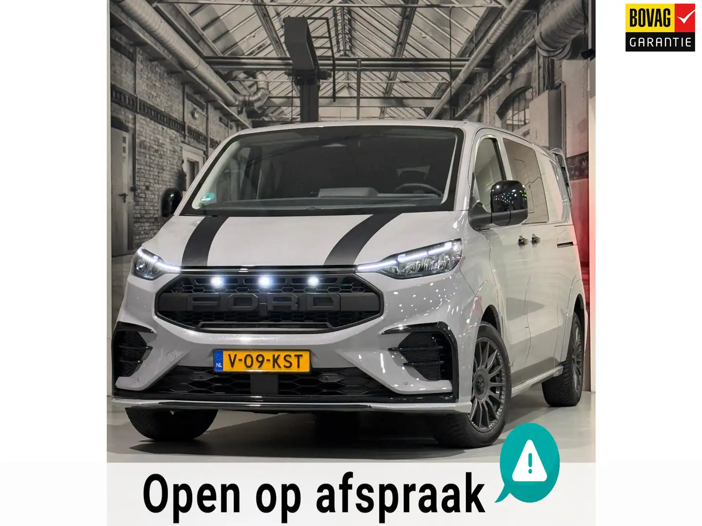 Ford Transit Custom 320 2.0 TDCI L2H1 MS-RT AWD Grijs - 1