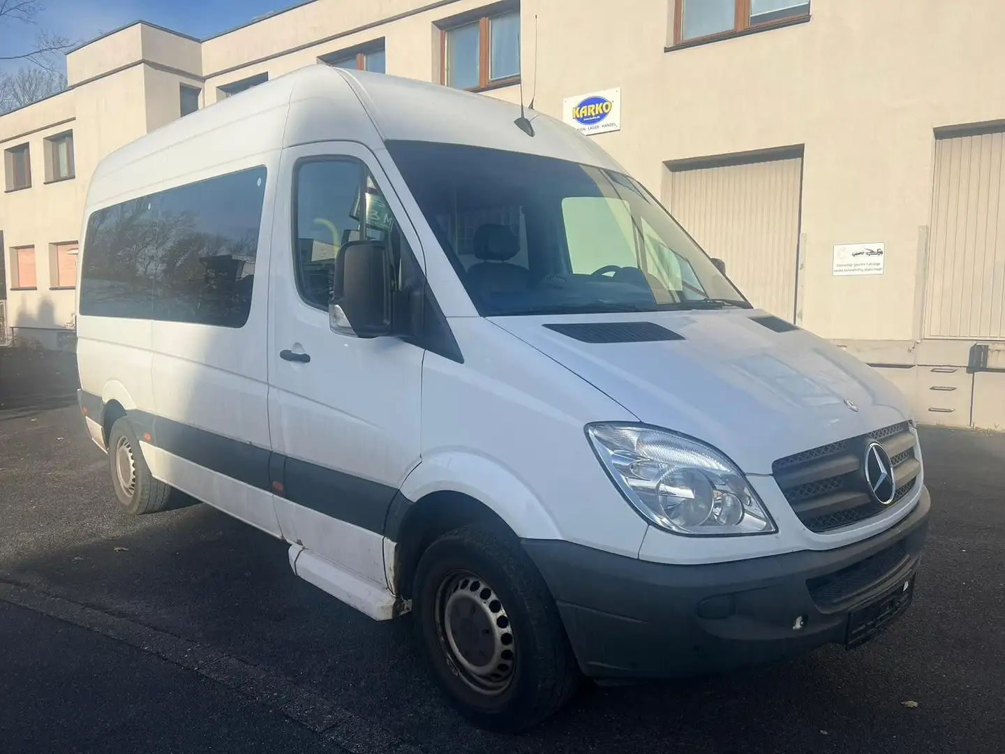 Mercedes-Benz Sprinter 311 CDI*Rollstuhl*E-Rampe*8Sitze*Flexi* Weiß - 2