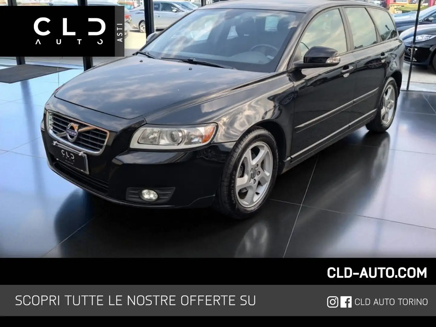 Volvo V50 1.6 d2 Polar 115cv Schwarz - 1