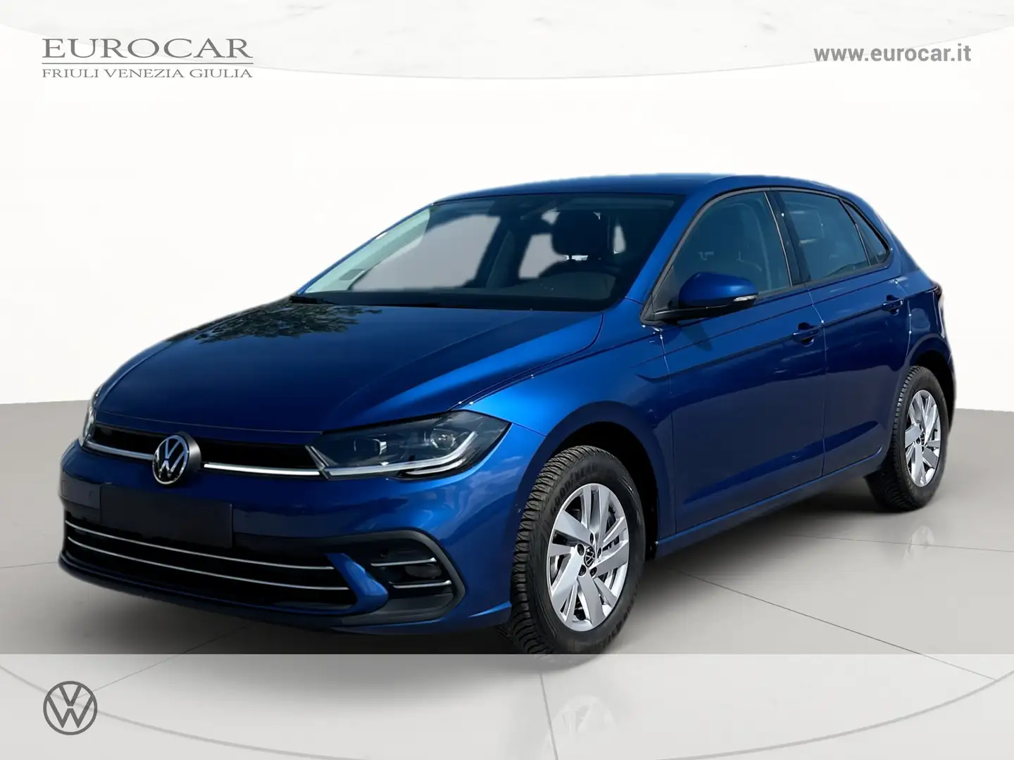 Volkswagen Polo 1.0 tsi style 95cv dsg Blau - 1