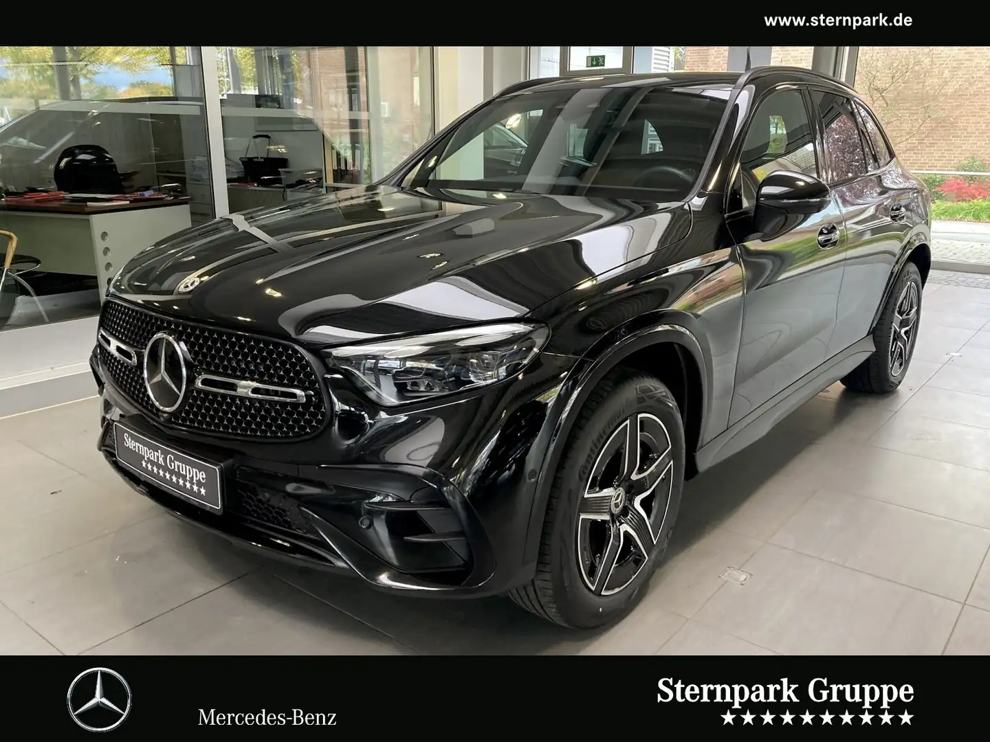Mercedes-Benz GLC 300 GLC 300 de 4M AMG Night+Burmest+DigiL+Key-Go+AHK Schwarz - 1