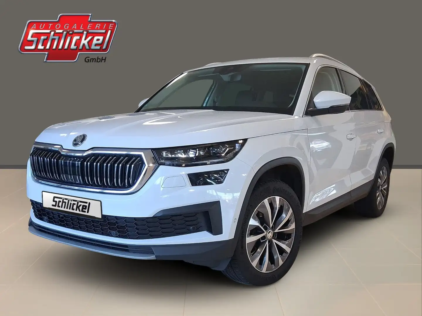 Skoda Kodiaq 2.0 TDI Style 4x4 DSG Leder Navi ACC Met. Klimaa. Weiß - 1