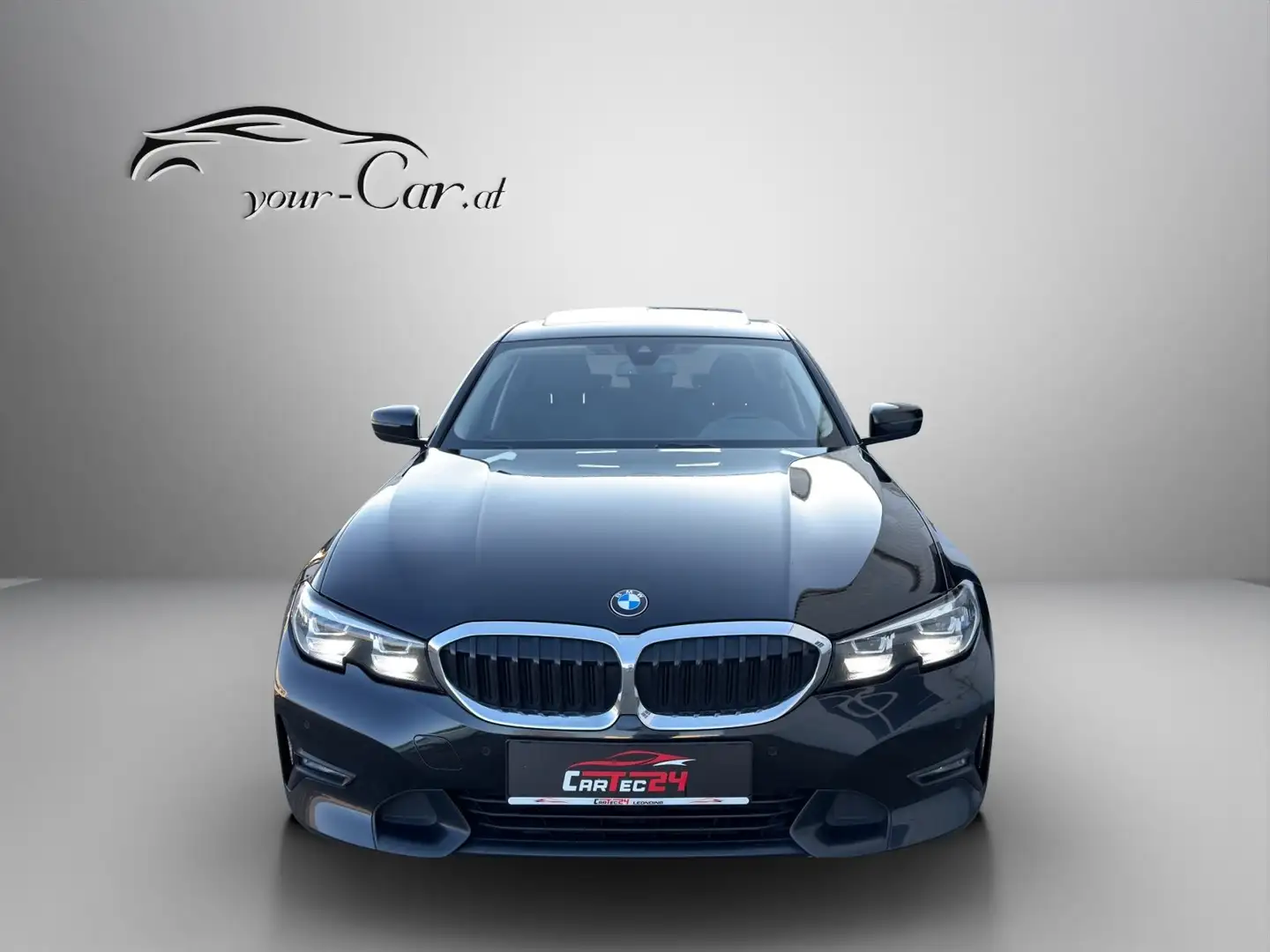 BMW 318 i Lim. Sport Line Aut. *SD, LED, AMBI, LEDER* Schwarz - 2