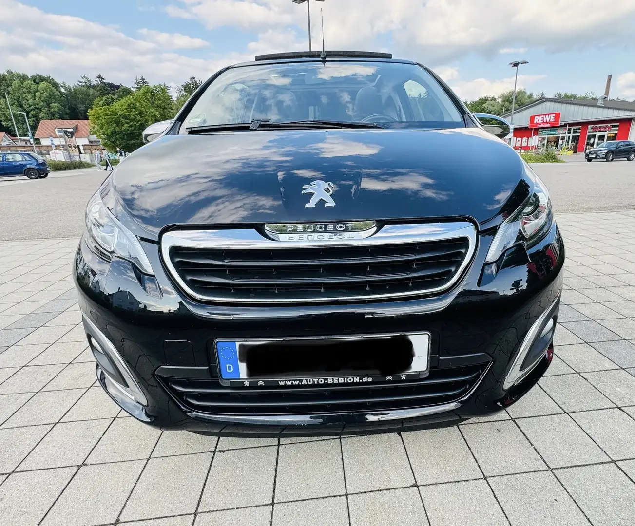 Peugeot 108 VTI  68 Top! Allure Negru - 1