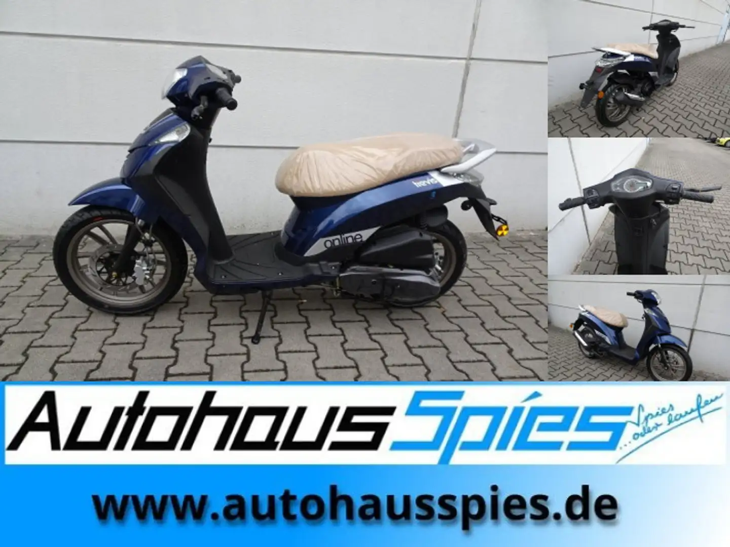 Online Trevis 125 EFi CBS EURO5 Azul - 1