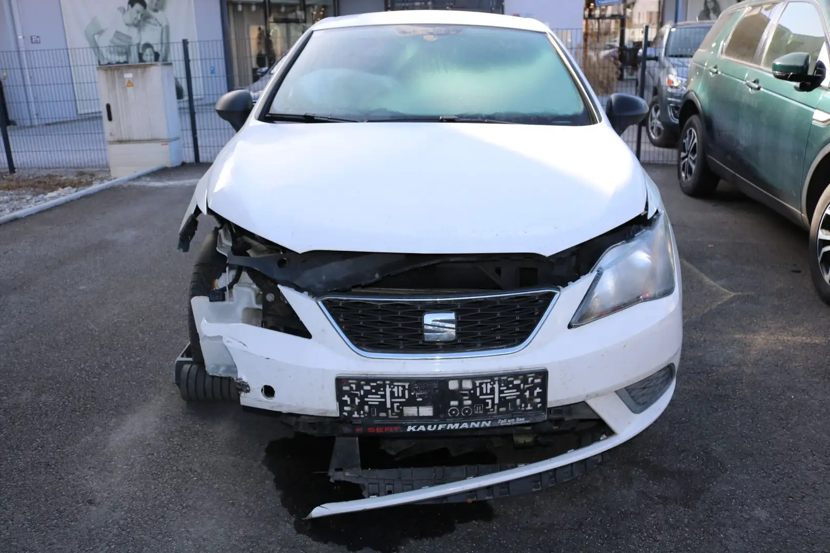 SEAT Ibiza 1,0 Reference Start-Stopp UNFALL Weiß - 1