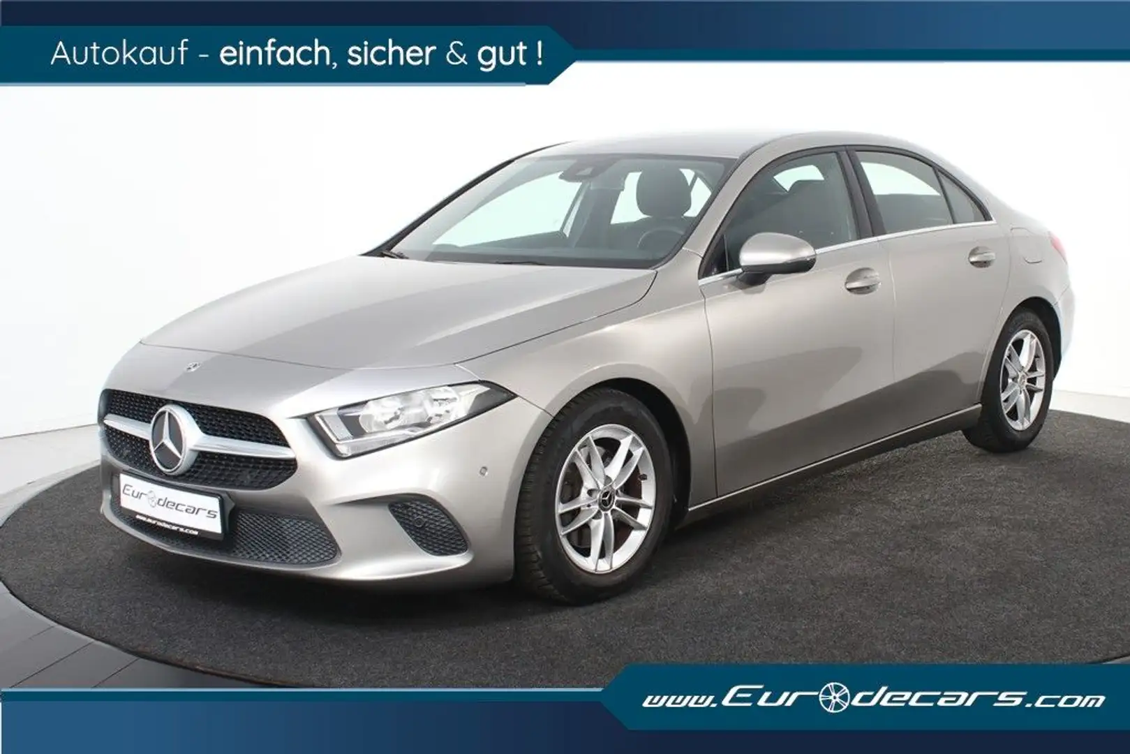Mercedes-Benz A 200 Limosine *1.Hand*T-Leder*Navi*Park ass.* Grau - 1