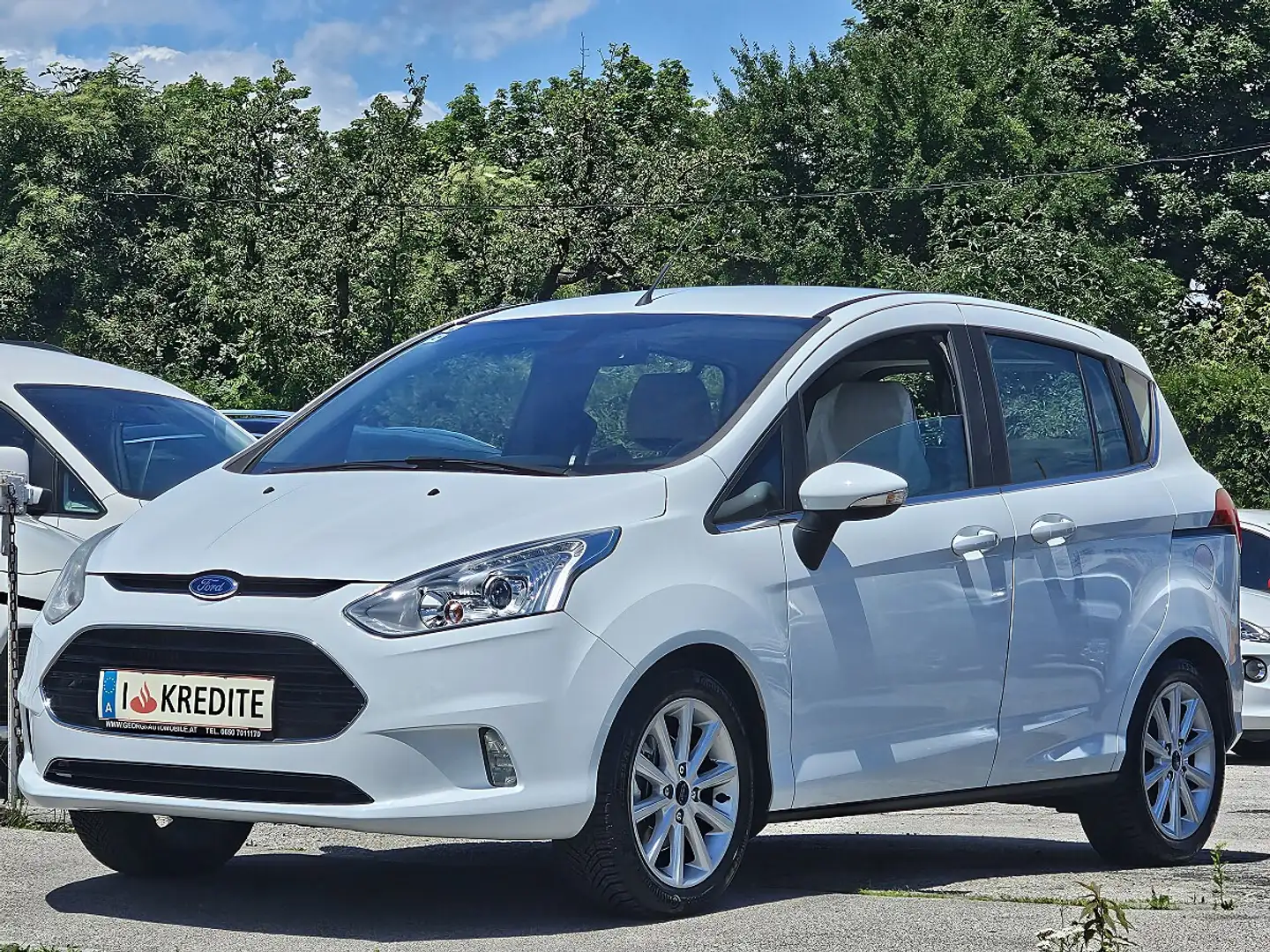 Ford B-Max B-MAX Titanium 1,0 EcoBoost Start/Stop Nur 5100... Weiß - 2