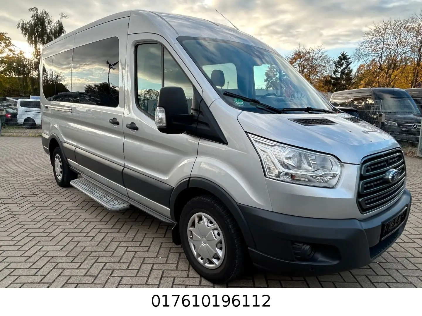 Ford Transit Kombi 350 L3 Trend 9 Sitzer Argent - 1