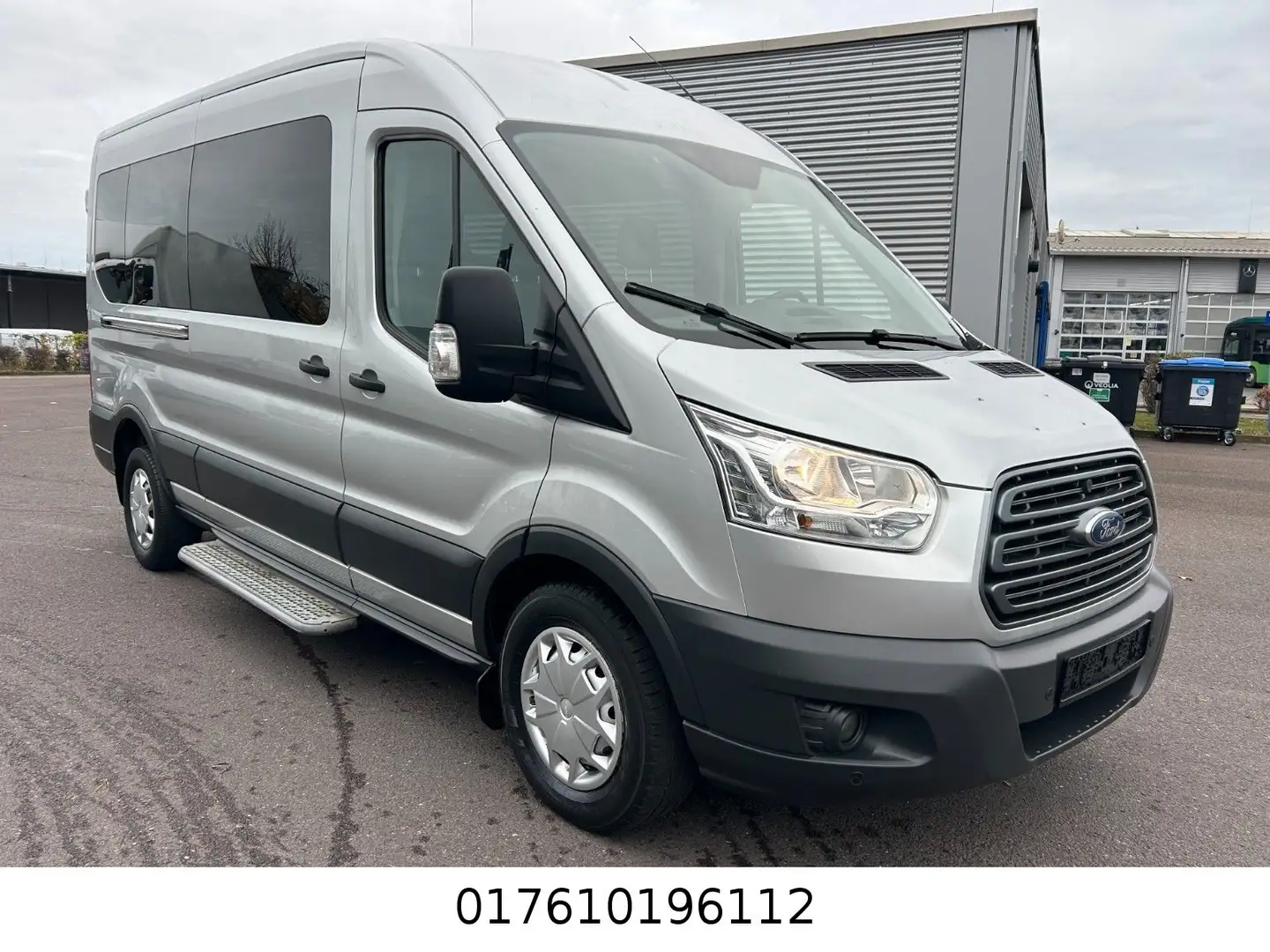 Ford Transit Kombi 350 L3 Trend 9 Sitzer Silber - 1