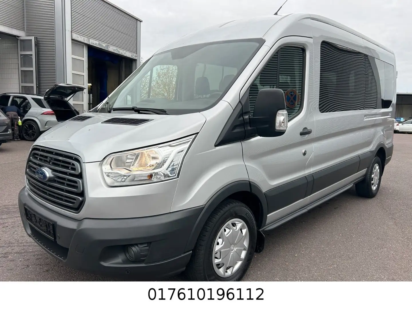 Ford Transit Kombi 350 L3 Trend 9 Sitzer Silber - 2