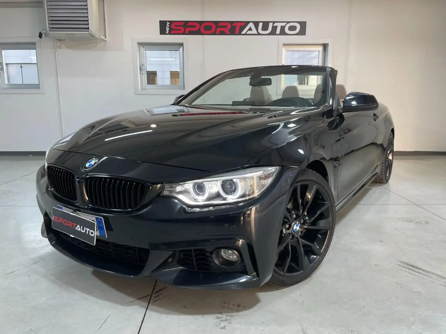 BMW 420 d Cabrio Msport AUTOMATICA Schwarz - 1