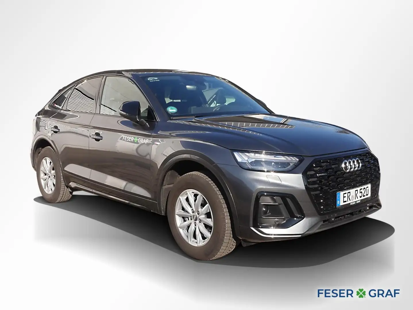 Audi Q5 Sportback 40 TDI qu. 2x S line AHK Matrix Grau - 2