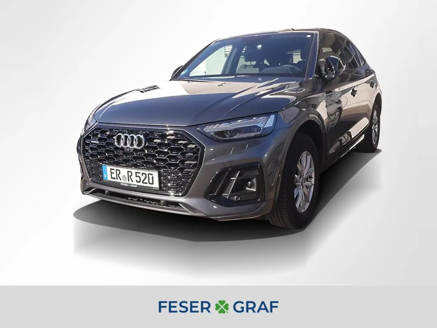 Audi Q5 Sportback 40 TDI qu. 2x S line AHK Matrix Grau - 1