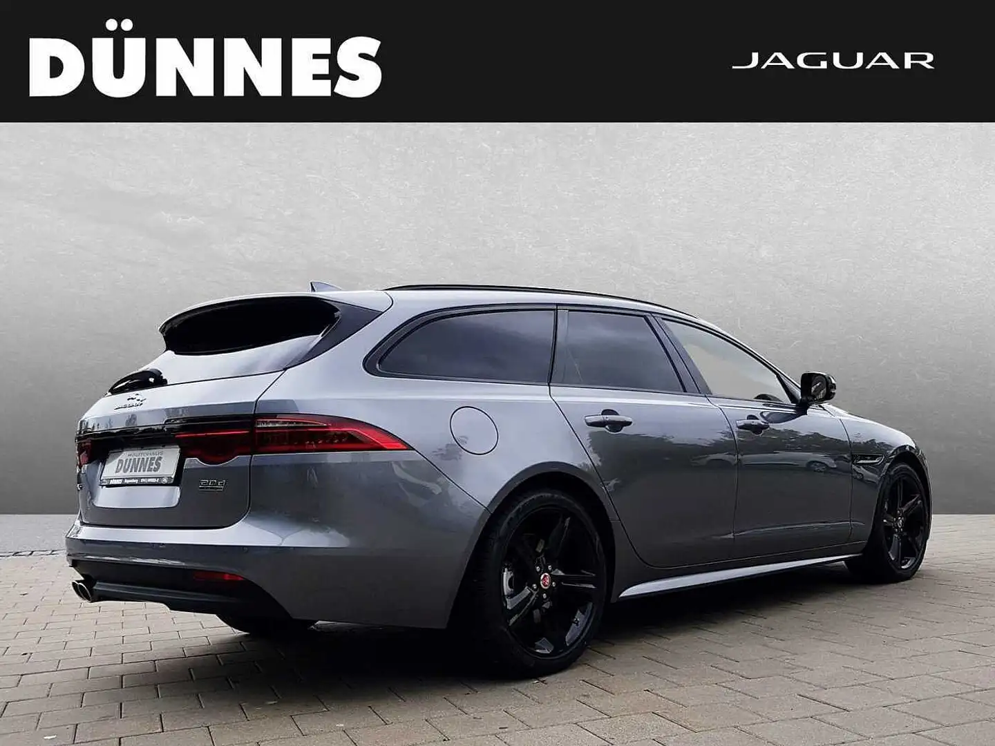 Jaguar XF 20d AWD Sportbrake  Aut. Chequered Flag Gris - 2
