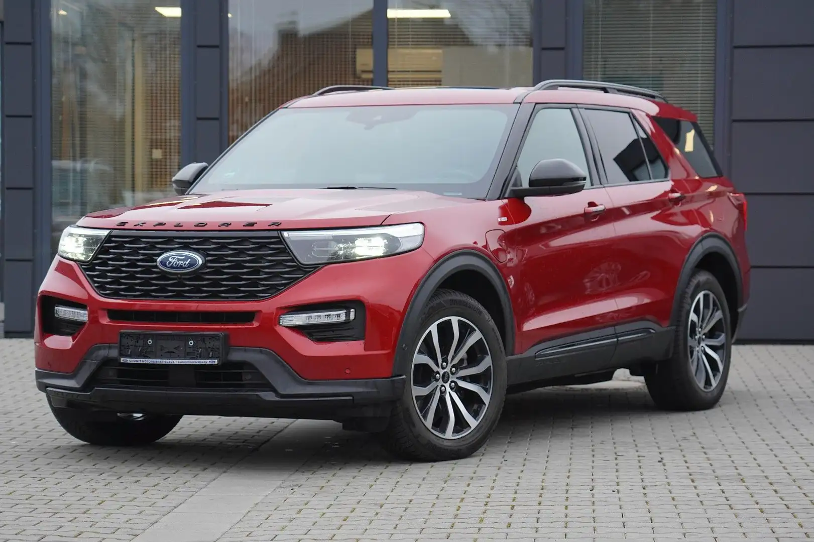 Ford Explorer ST-Line Plug-in-Hybrid 4x4 Rot - 1