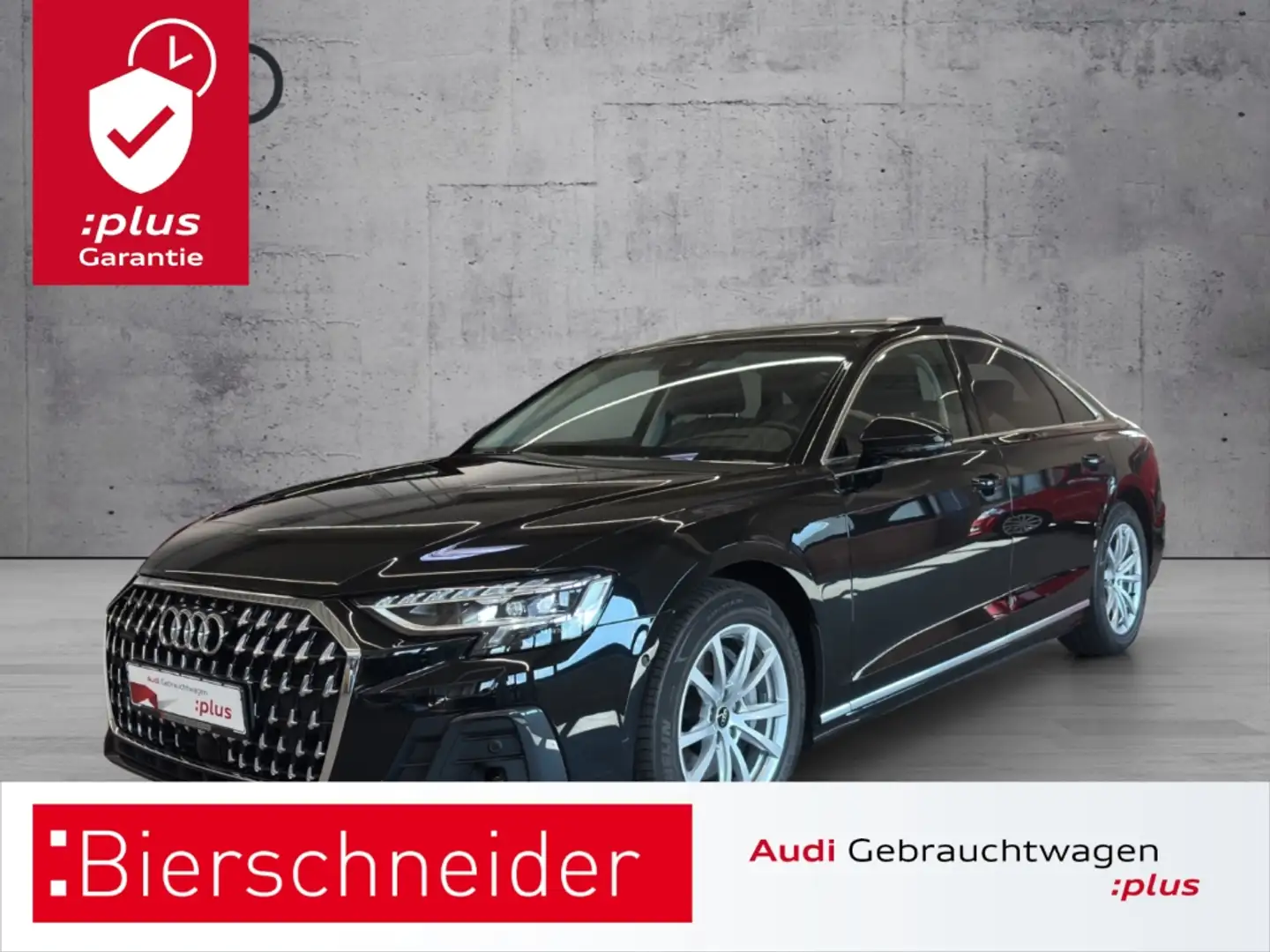 Audi A8 50 TDI qu. tiptronic MATRIX B&O PANO HEAD-UP TV UM Schwarz - 1
