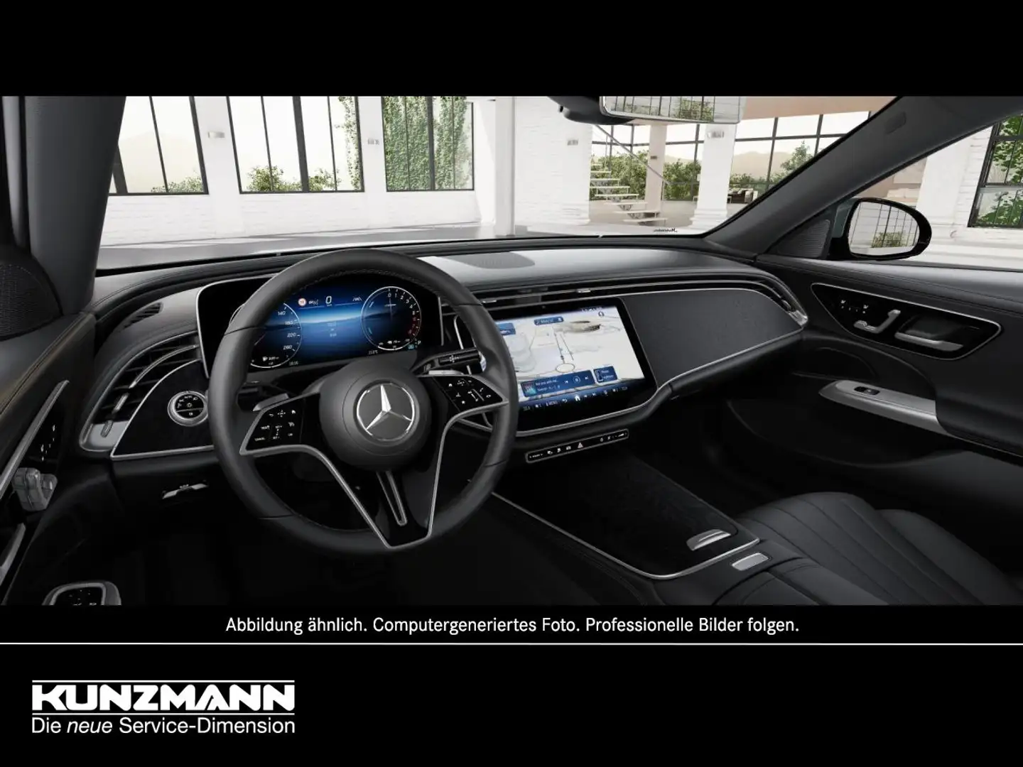 Mercedes-Benz E 300 e Avantgarde MBUX Navi+ Distronic Argent - 2