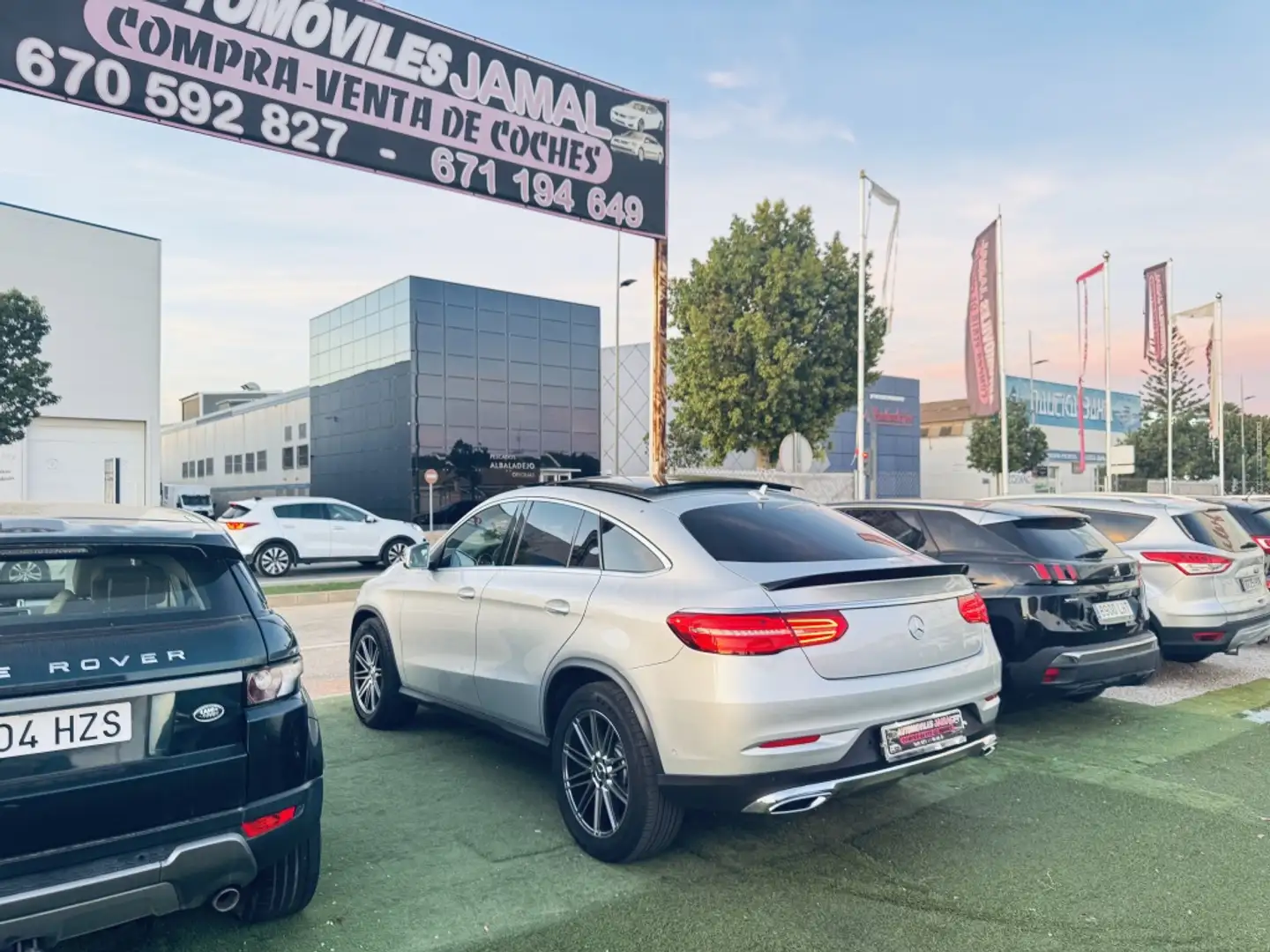 Mercedes-Benz GLE 350 Coupé 350d 4Matic Aut. Gris - 1