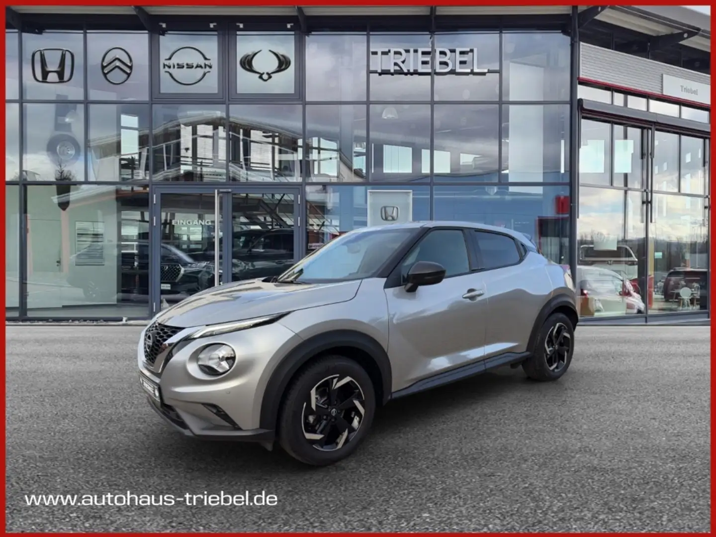 Nissan Juke EU6d 1.0 DIG-T N-Connecta Navi*SHZ*AAC*FSH*ACC*AHK Silber - 1