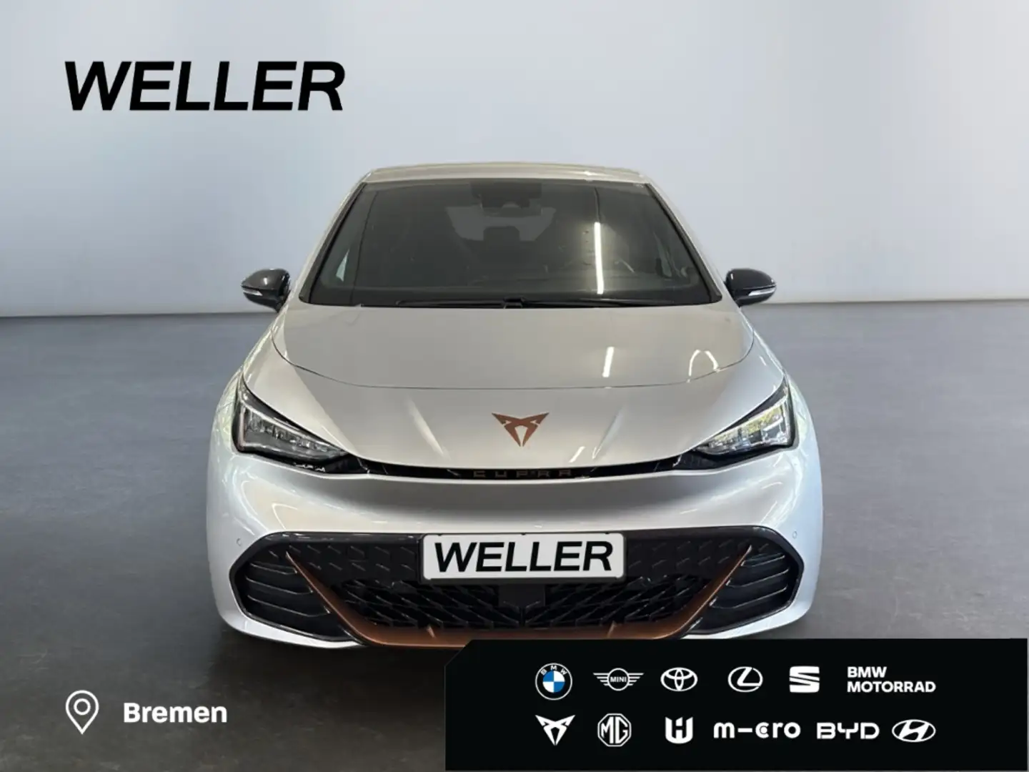 CUPRA Born 170kW/58kWh *LED*360°*ACC*Car2X*Kessy*SHZ* Silber - 2