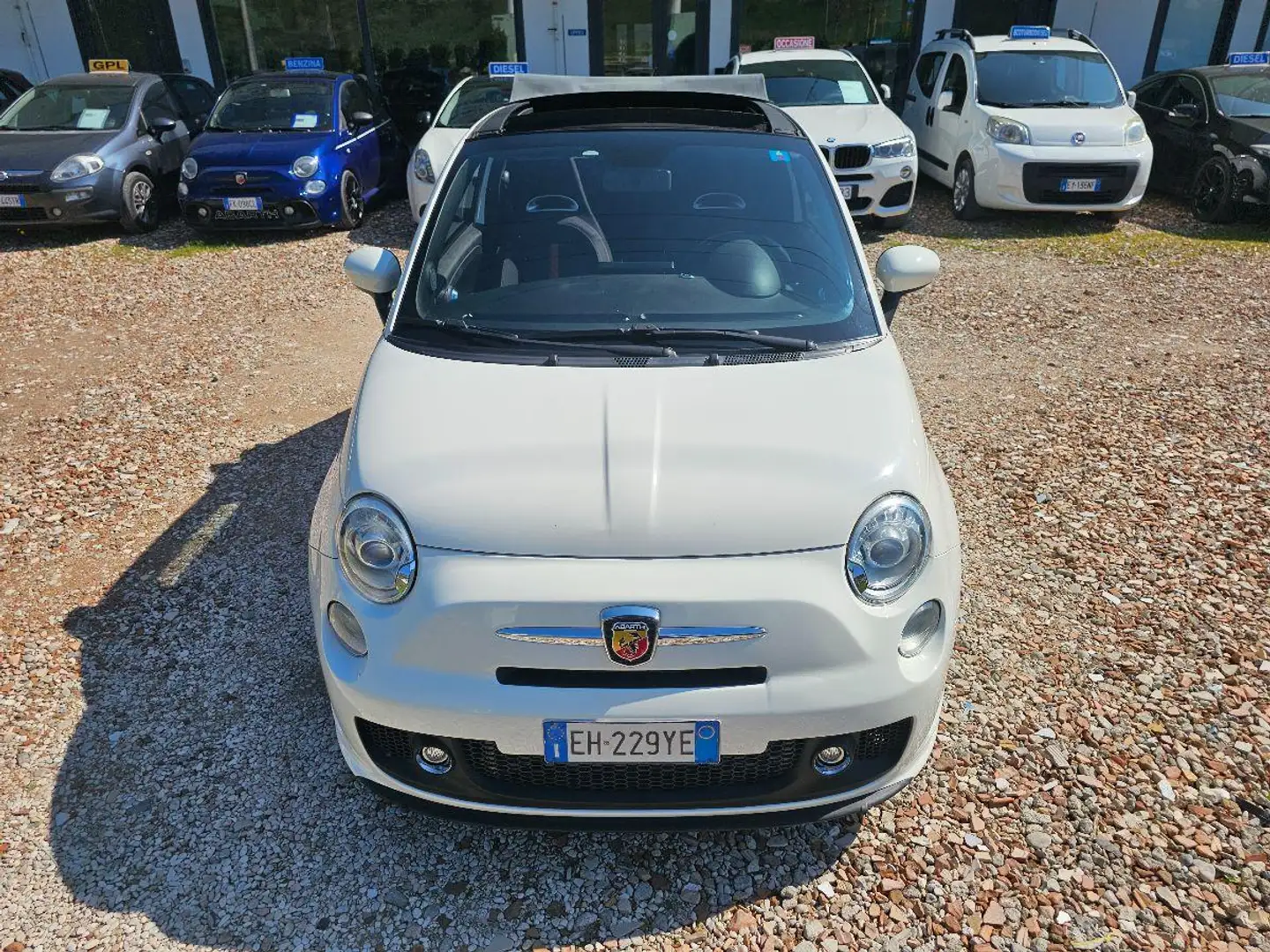 Abarth 500C 1.4 Turbo T-Jet MTA Blanc - 2