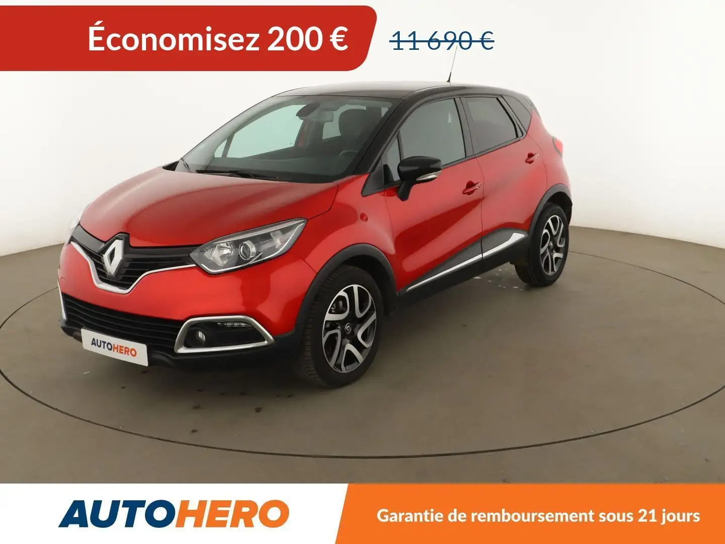 Renault Captur 1.5 dCi Energy Intens Eco2 Rouge - 1
