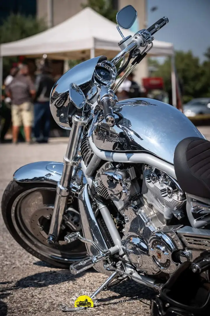 Harley-Davidson VRSC V-Rod custom Plateado - 1