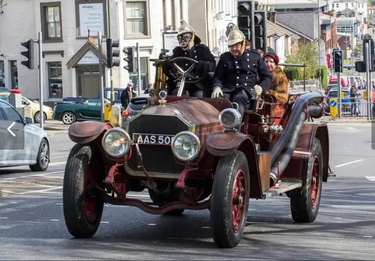 American LaFrance Type 75 Pumping Car "Unrestored and in wo, foto 1