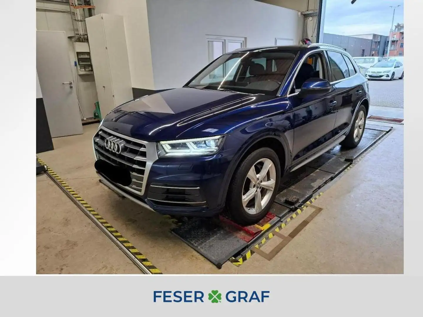 Audi Q5 sport 2.0 TDI quattro LED/NAVI/SHZ/LUFT Blau - 1