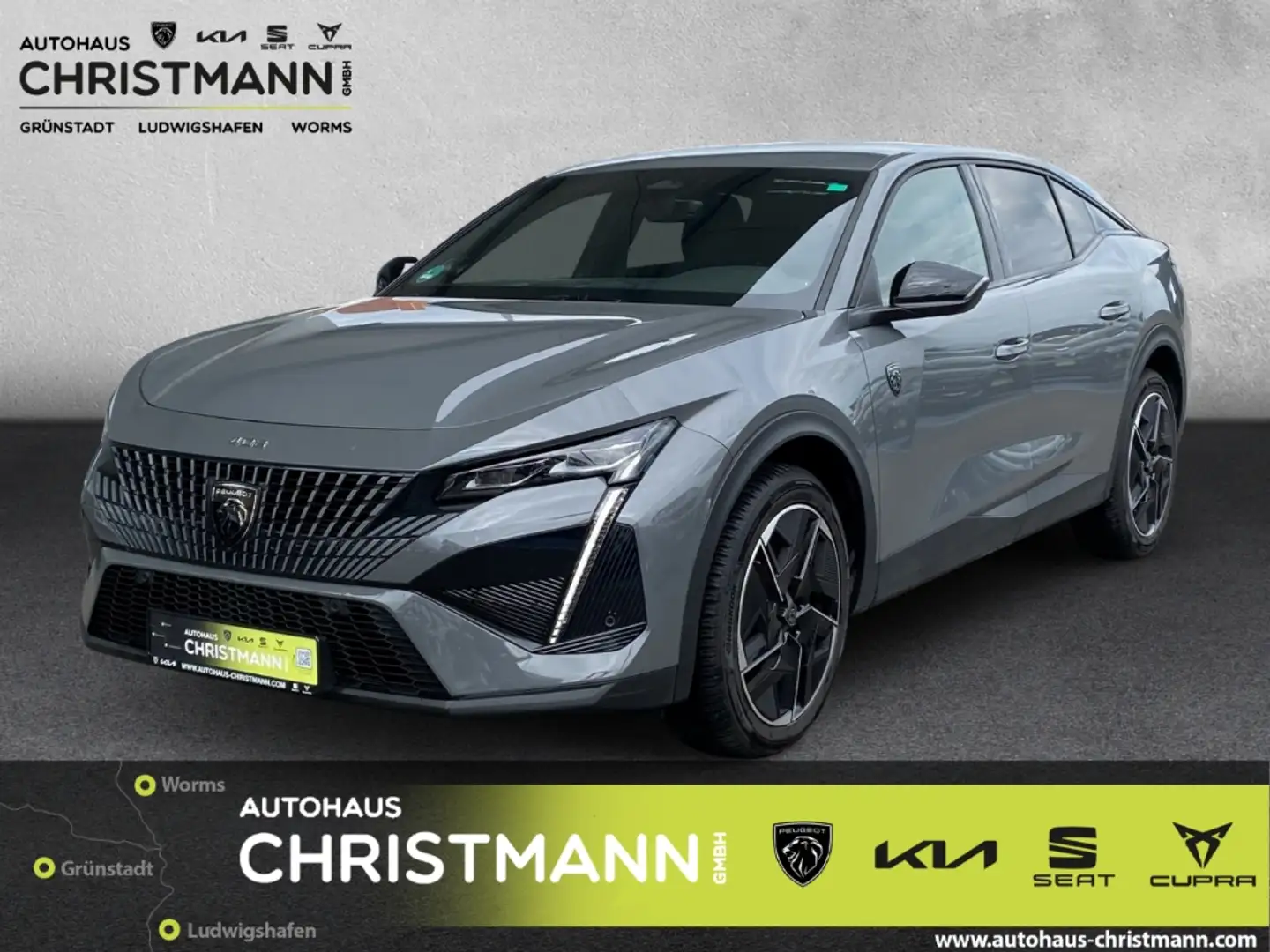 Peugeot 408 GT 1.2 Puretech 130 EU6e *Premium- Paket* u.v.m. Gris - 1