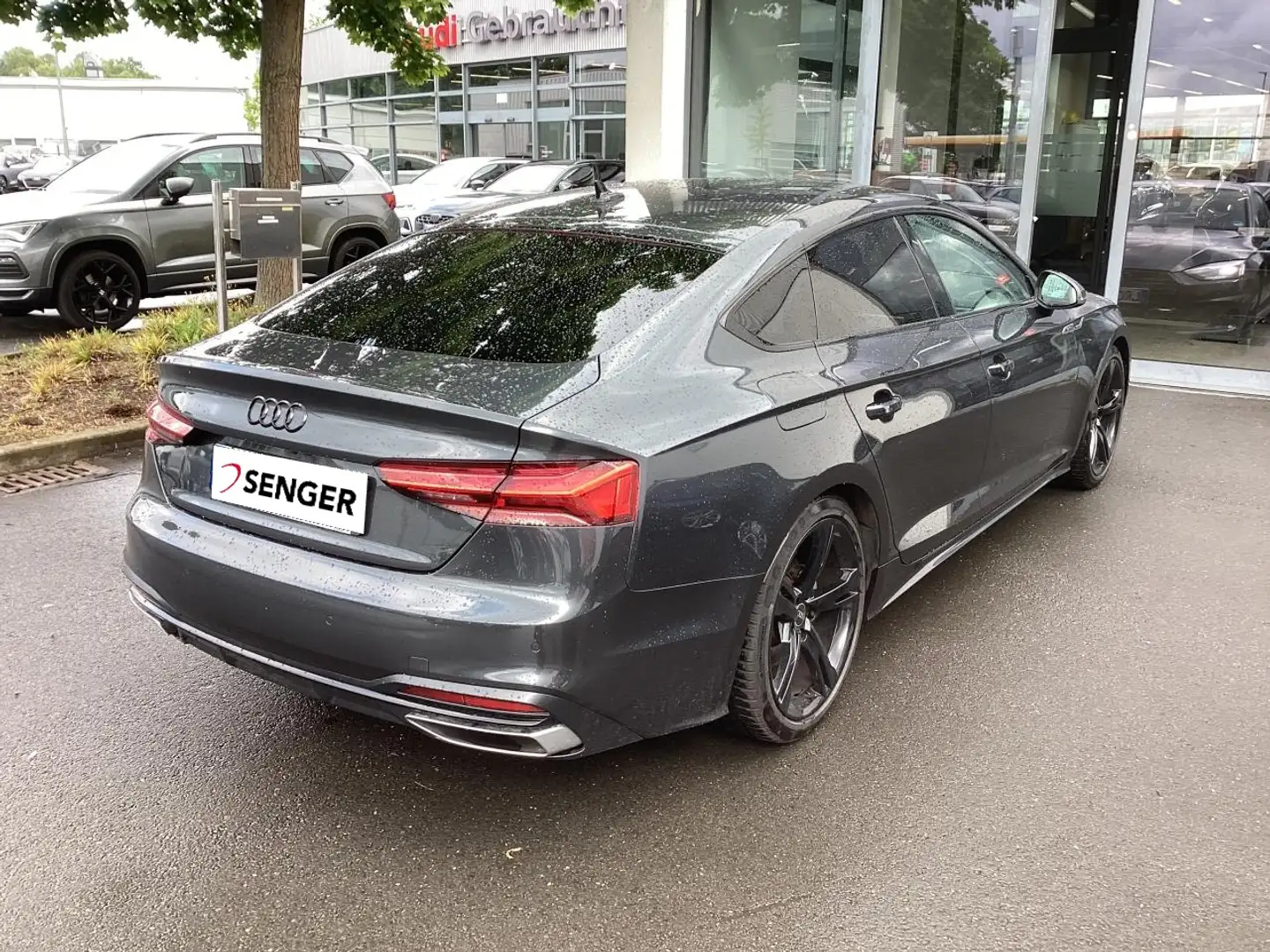 Audi A5 Sportback 40 TFSI advanced S tronic Navi PDC Gris - 2