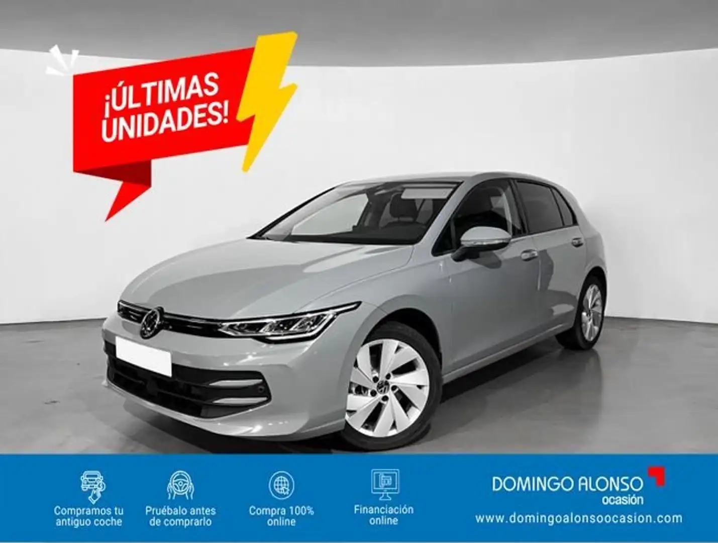 Volkswagen Golf 1.5 TSI Más 85kW Gris - 1