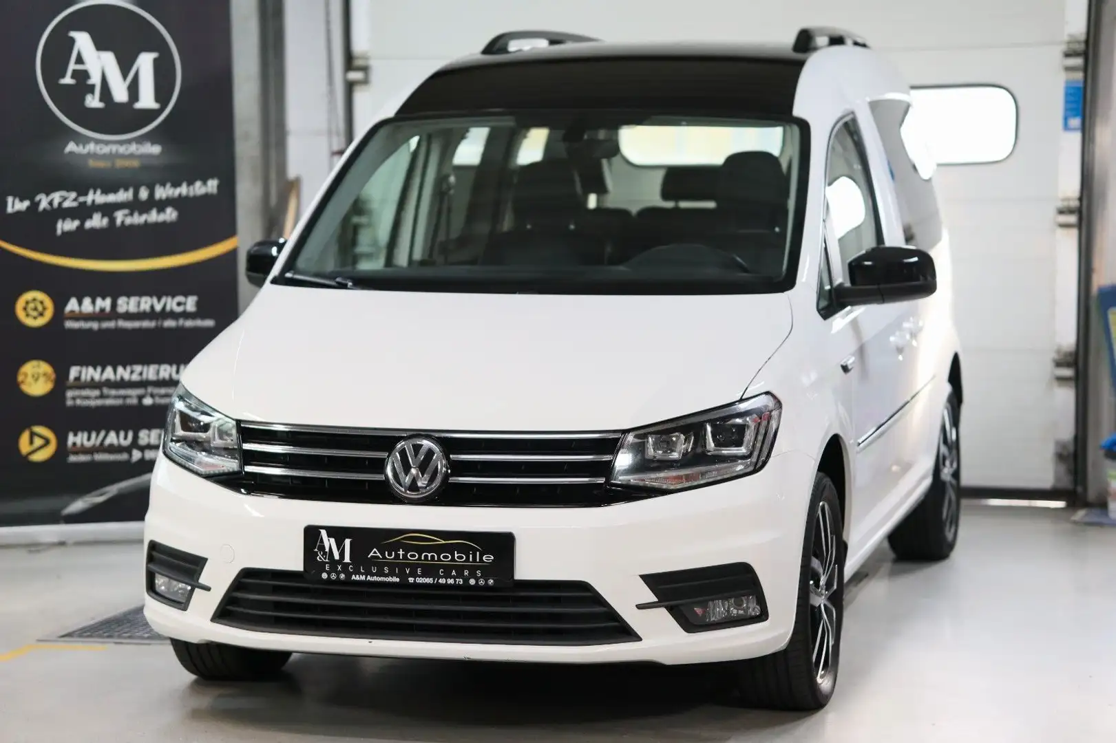 Volkswagen Caddy CADDY 2.0 TDI *EDITION 35*NAVI*DSG*ACC*RKAM* Weiß - 1