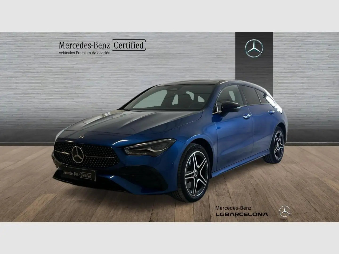 Mercedes-Benz CLA 250 e Shooting Brake AMG Line Azul - 1