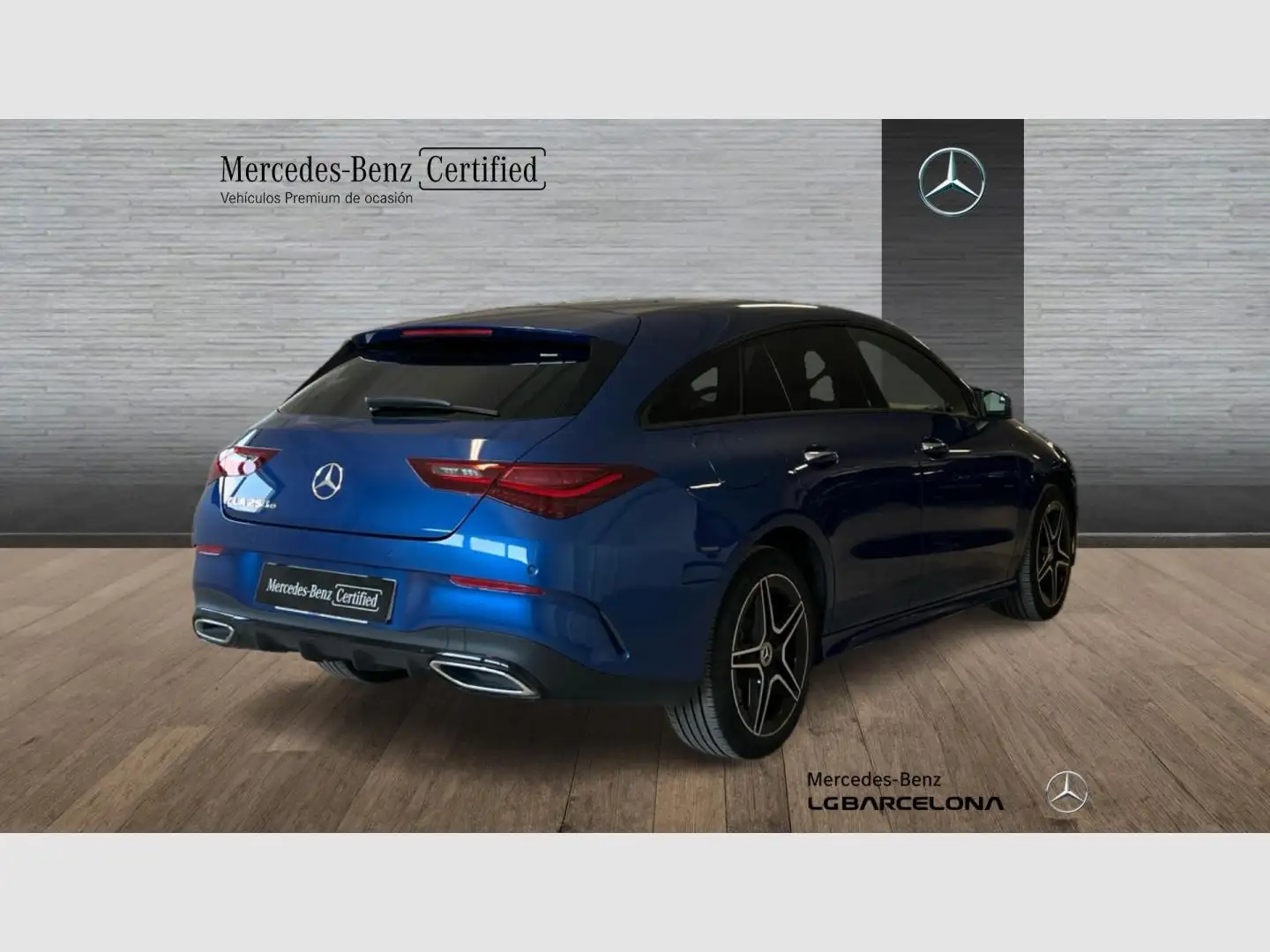Mercedes-Benz CLA 250 e Shooting Brake AMG Line Azul - 2