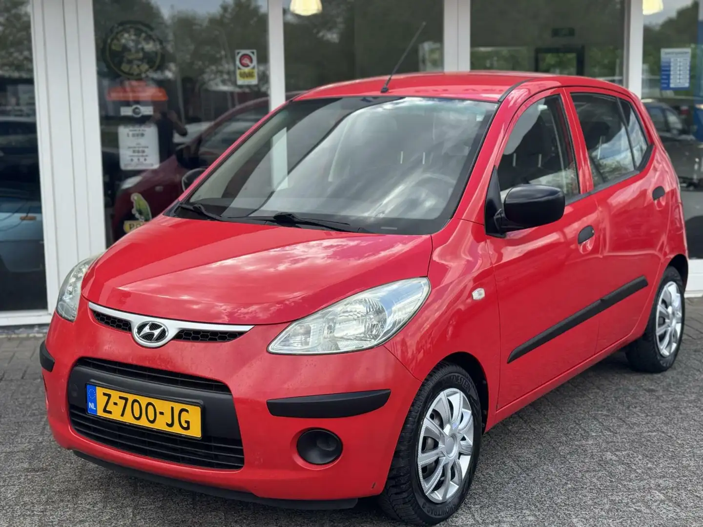 Hyundai i10 1.1i 67pk, Active uitv.,Airco,LPG/G3 Rood - 2