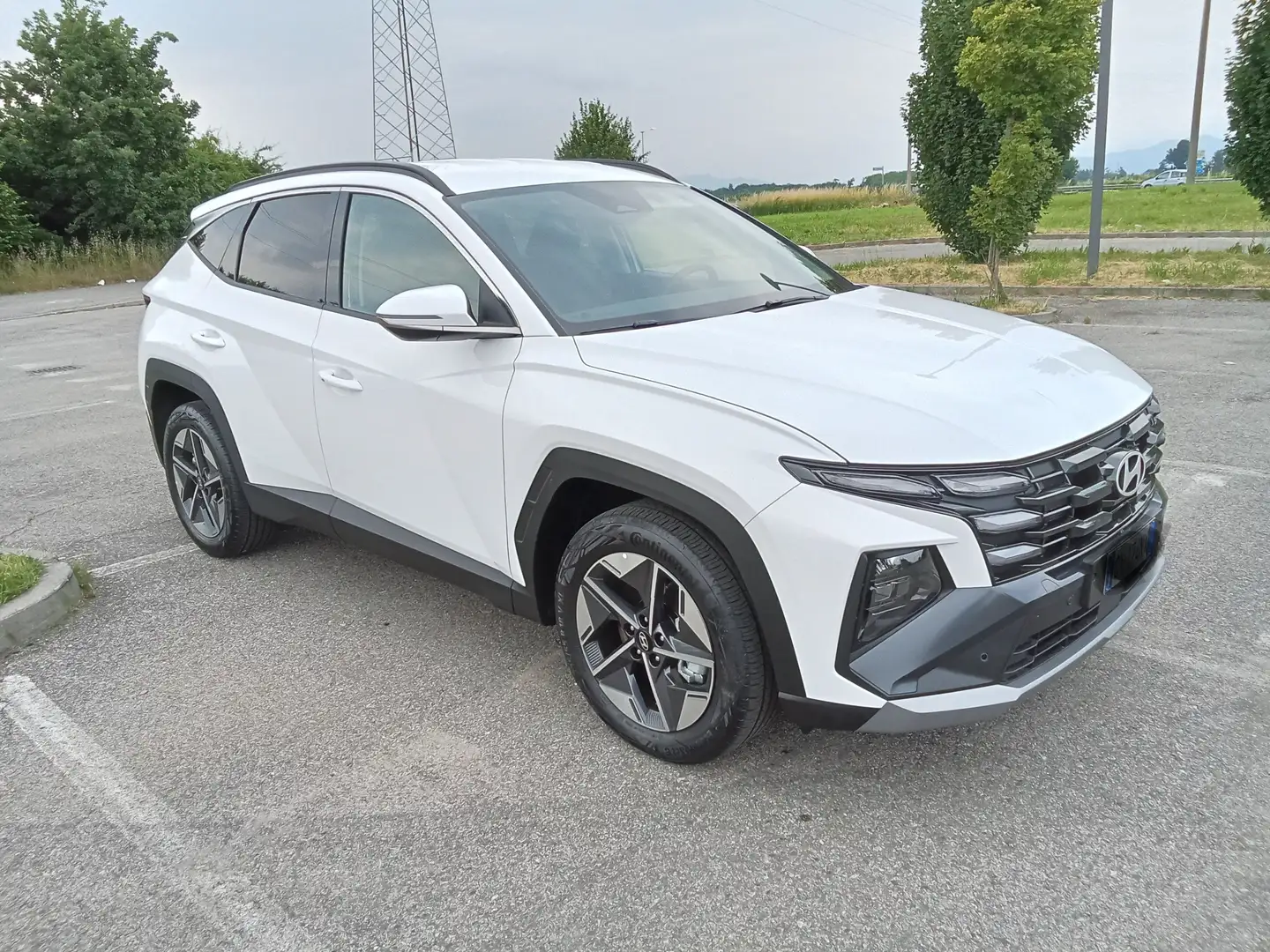 Hyundai TUCSON Tucson III 2024 1.6 crdi 48V Business 2wd dct Blanc - 2