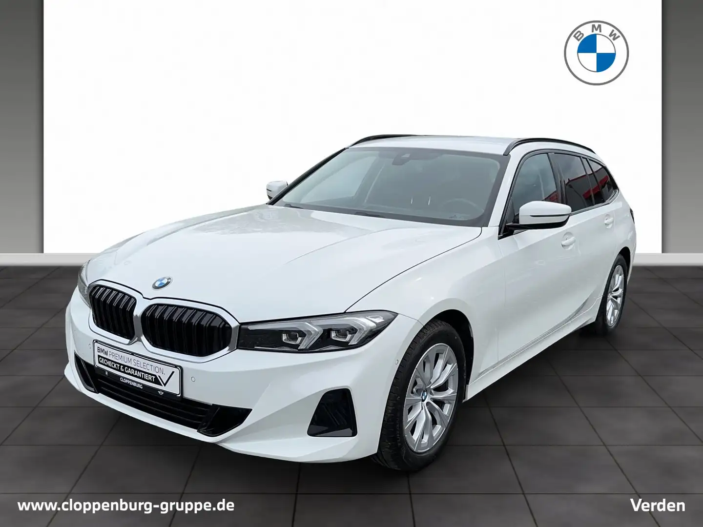 BMW 318 d Touring DAB Komfortzg. Tempomat AHK Shz Blanco - 1