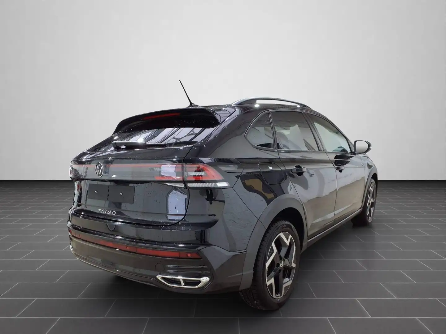 Volkswagen Taigo 1,5 TSI DSG R-Line AHK/RFK/NAVI/LED/u.v.m. Schwarz - 2